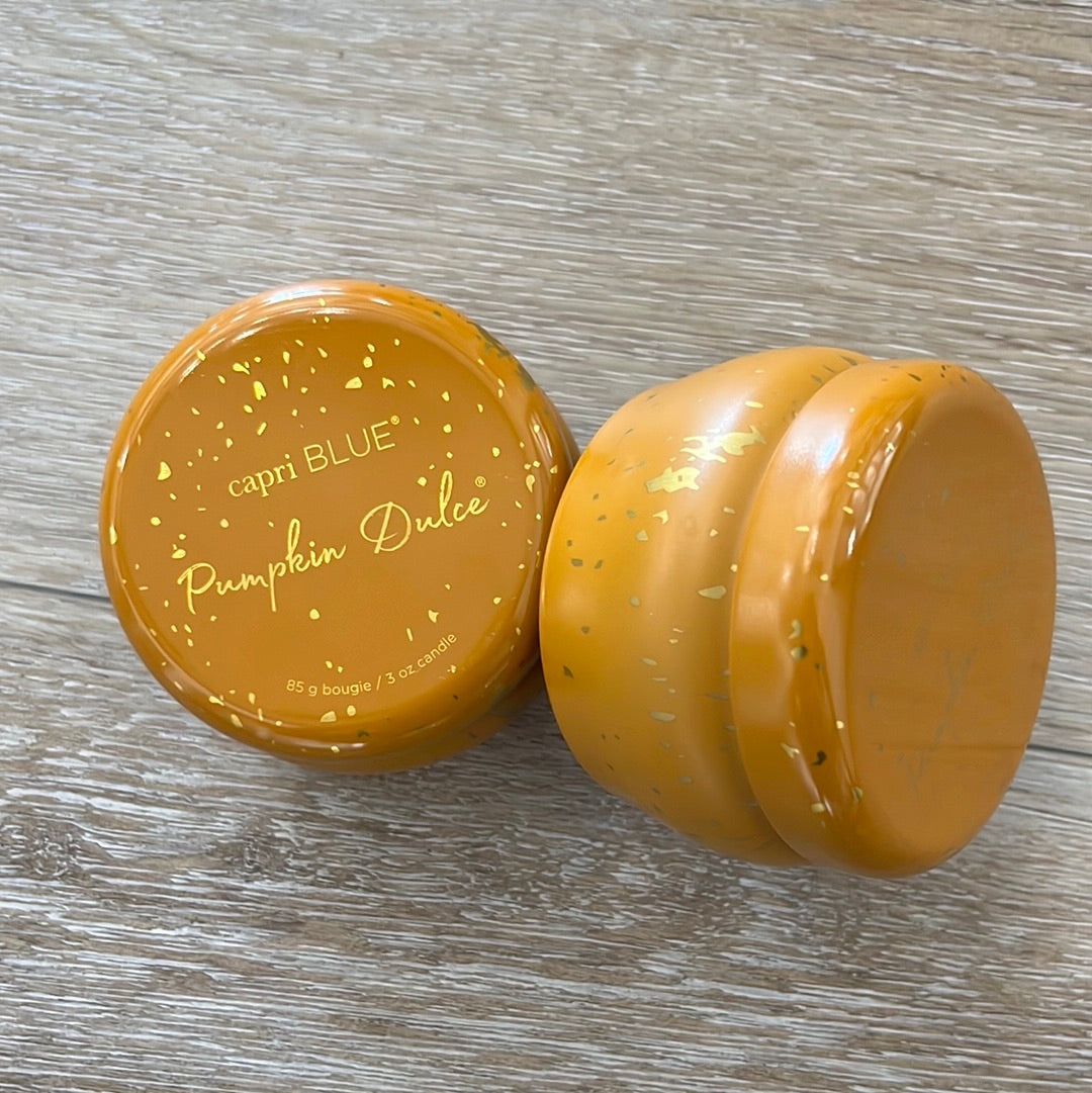 Capri Blue Pumpkin Dulce Mini Tin, 3 oz