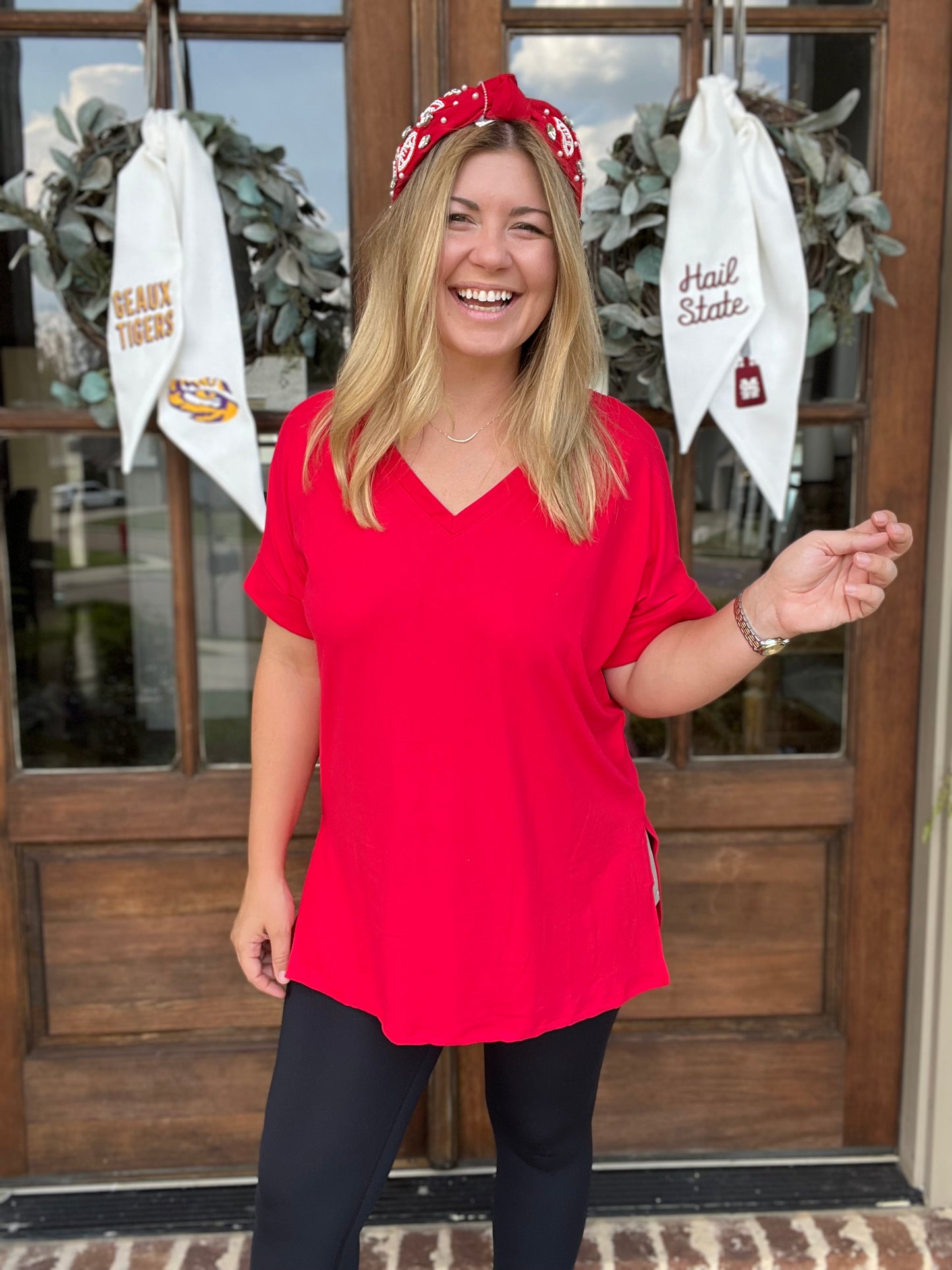 Backdoor Basic Top-Red