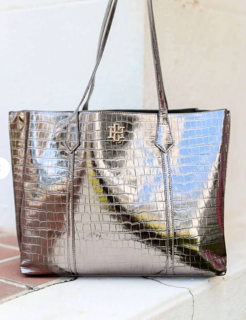 Heath Tote Bag Gunmetal