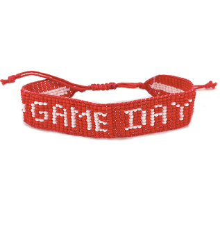 Game Day Bracelet-Red
