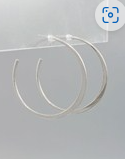 Open Hoop Earrings