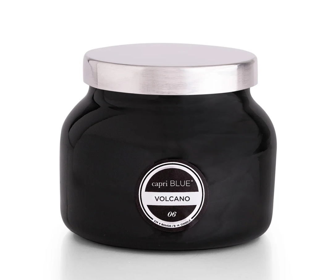 Volcano Black Petite Candle