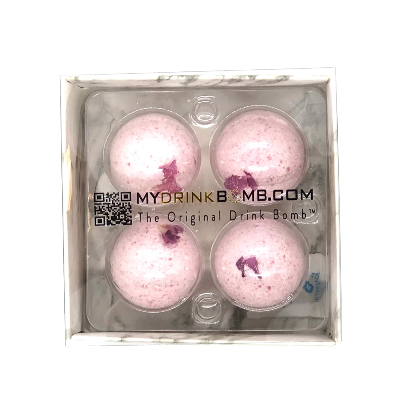 Cocktail Prosecco Rose Bomb