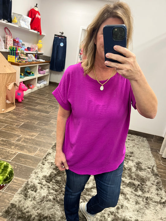 Basic Top-Magenta