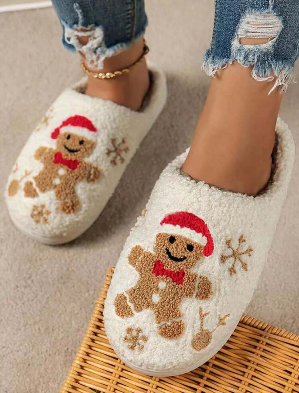 Gingerbread Slippers