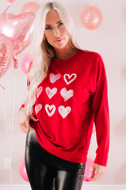 Fiery Heart Sweatshirt