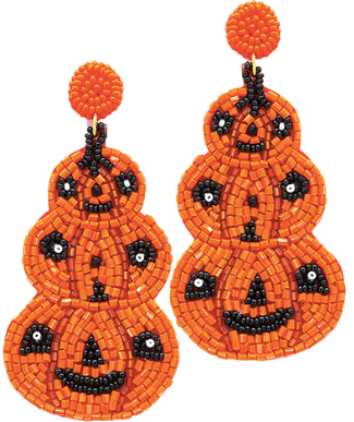 Stacked Pumpkins Earrings