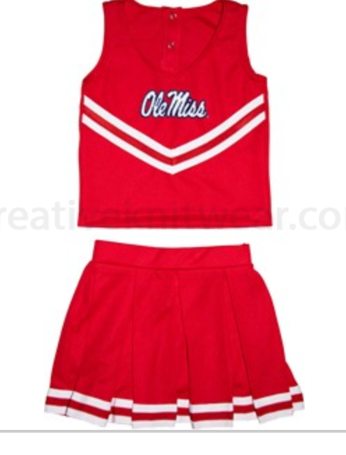 Toddler Ole Miss Cheer Uniform