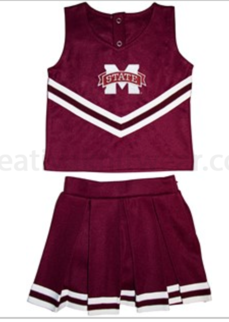 Toddler Mississippi State Cheer Uniform