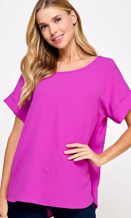 Basic Top-Magenta