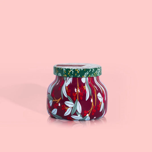 Tinsel & Spice Holiday Pattern Play Petite Jar, 8 oz